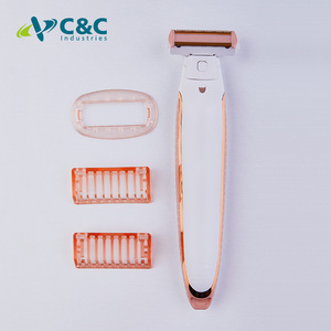 C & C-<span class=keywords><strong>afeitadora</strong></span> inalámbrica recargable de una hoja para hombre, <span class=keywords><strong>afeitadora</strong></span> para Barba, recortadora de una hoja - Product Image 2