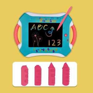 Tavoletta LCD per Bambini, Lavagna Colorata per <span class=keywords><strong>Disegno</strong></span> e Scarabocchi con Funzione di Cancellazione a Un Tasto e Blocco Schermo, Portatile e Riutilizzabile - Product Image 4