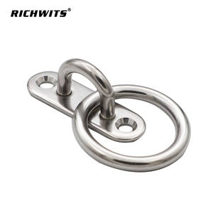 Pestillos de Acero Inoxidable 316/304 para Puertas, Anillos de Tracción con Cuerda, Accesorios de Herraje Marino con Correas Redondas/Ovaladas/De Ojal - Product Image 3