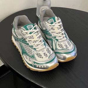 Dropshipping Logo Personalizzato <span class=keywords><strong>Scarpe</strong></span> con Zeppa Chunky Unisex Stile Harajuku Retrò Sneakers Sportive in Mesh per <span class=keywords><strong>Donna</strong></span> - Product Image 5