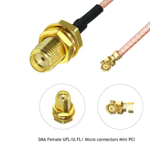 1.13 SMA RP-SMA金メッキアンテナ同軸ケーブル低損失端子ブロックとコネクタ - Product Image 3