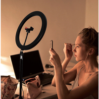 14 "18" 21 "22 pouces lampe de remplissage photographique maquillage Selfie Studio vidéo anneau téléphone émission en direct flux LED anneau lumineux
