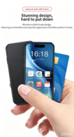 Teléfono Inteligente Android Sin Cámara, 4G LTE, Android 15, MTK Octa Core, 4GB RAM, 64GB ROM, Teléfono Seguro para la Privacidad