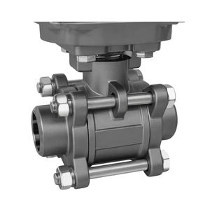 Válvulas de Bola de Acero Inoxidable de 3 Piezas y 2 Vías COVNA HK60-Q-3PS-H, Totalmente Soldadas, con Actuador Eléctrico, Válvula de Bola Motorizada - Product Image 4