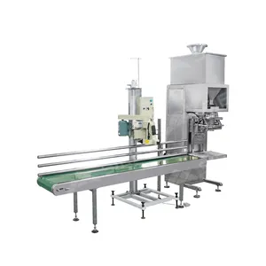 SIEHE Semi-auto Top-open Bag Packing Machine with Hot Sealing and Bag Sewing