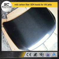 Capots avant en fibre de carbone MK6 OEM pour VW Jetta MK6