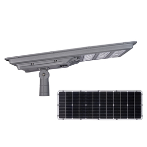 Photocell lampu jalan bertenaga surya, lampu jalan luar ruangan bertenaga surya semua dalam satu Lumen tinggi - Product Image 3