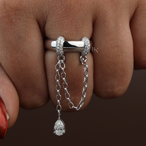 Anillo de Compromiso de Diamante Cultivado en Laboratorio de Lujo de 1.1 Quilates para Mujer, Joyería Fina de Primera Calidad en Plata, Oro de 10K, Oro de 14K, Oro de 18K - Product Image 4