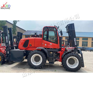 Tout terrain accidenté 4x4 Direction Télescopique Chariot Élévateur Télescopique 3 Tonnes Petit Chariot Élévateur Hors Route Chariot Élévateur Avec Prix Bon Marché - Product Image 2