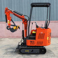 Mini-excavatrice hydraulique Tienu 2 tonnes, modèle 2026, petite micro-excavatrice chinoise pour usage domestique