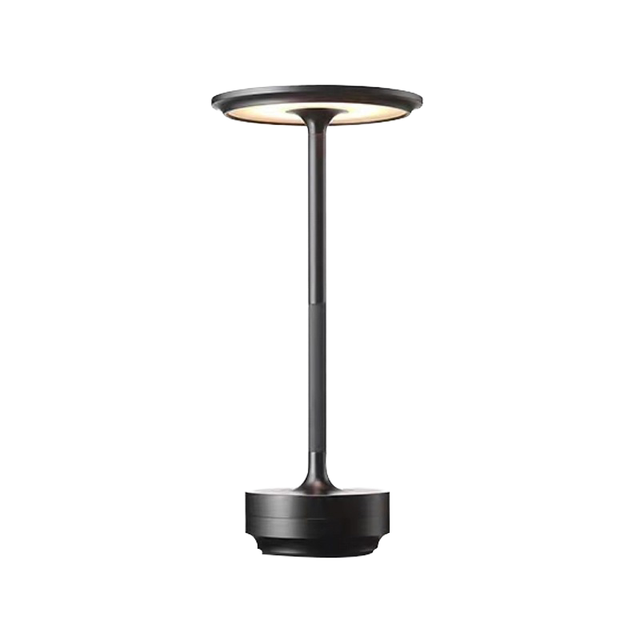 Portable LED Table Lamp for Home & Restaurant Decor Rechargeable Cordless with 1200mAh Battery Dimming Light DC Power Supply