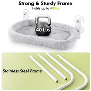 Складной кошачий окошко с металлическим каркасом и мягким чехлом - Product Image 5