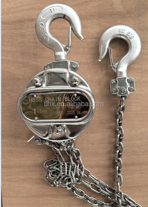 304 không <span class=keywords><strong>hoist</strong></span> 1 tấn thép không gỉ của nhãn hiệu Palăng xích giá rẻ giá - Product Image 6