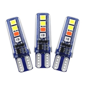 Pièces d'éclairage automobile de haute qualité, éclairage de plaque d'immatriculation LED universel pour voiture et éclairage de positionnement 12V 1.5W rouge, bleu, blanc et vert - Product Image 1