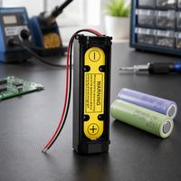 Support de batterie au lithium 18650 1S1P 1S2P 1S3P 1S4P 3.7V 7.4V 11.1V 14.8V avec carte de protection PCM BMS PCB 3A 5A