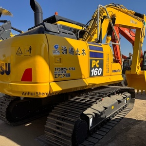 Excavatrice sur chenilles Komatsu d'occasion importée du Japon : modèles PC160, PC200, PC110, PC120, PC130, PC160-7 - Product Image 4