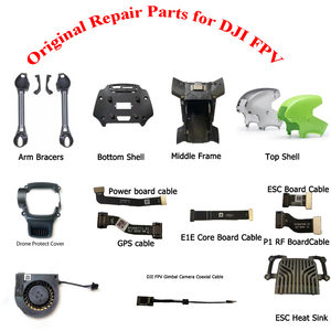 Original Drone Repair Parts Top Bottom Shells Arm Bracers Middle Frame ESC GPS <b>Cable</b> <b>Heat</b> Fan Gimbal Cover Replacement - Product Image 1