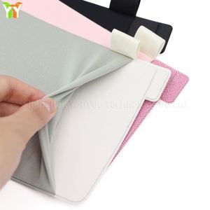 Pochette adhésive portable pour souris, réutilisable, avec boucle pour stylo, support pour souris en Lycra - Product Image 4