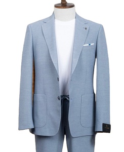 65% Polyester 35% Viscose Hommes Sport Costume Moderne Slim Fit Casual Costume D'affaires pour Bureau Voyage et Usage Quotidien - Product Image 1