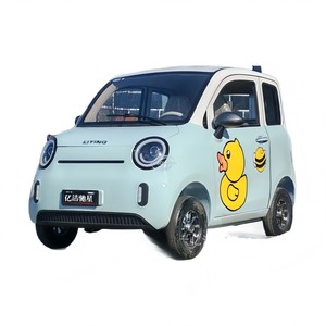 รถสกู๊ตเตอร์ไฟฟ้าแบบปิดมิดชิด 4 ล้อ รุ่น Mika ปี 2026 สำหรับใช้ในบ้าน รถยนต์ขนาดเล็กสำหรับผู้หญิง - Product Image 1