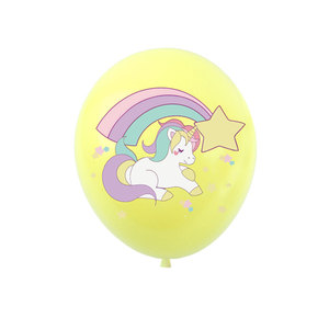 Set de Globos de Unicornio UNK, <span class=keywords><strong>Azul</strong></span>, Rosa, Amarillo, Decoración para Fiestas Infantiles, Baby Shower, Globos de Color Macaron, Globos al por Mayor - Product Image 2