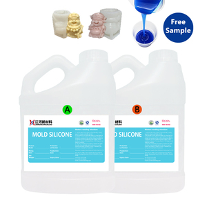 Grosir transparan Platinum menyembuhkan 5 Pantai silikon cair lembut karet untuk sabun cetakan membuat - Product Image 1