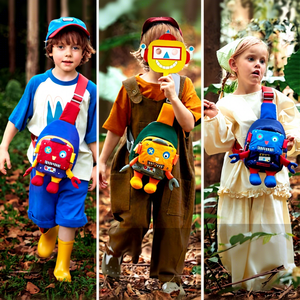 <span class=keywords><strong>Zaino</strong></span> per bambini a cartoni animati, zainetto per la scuola materna, unisex, da viaggio, leggero, con chiusura a cerniera, in nylon - Product Image 5