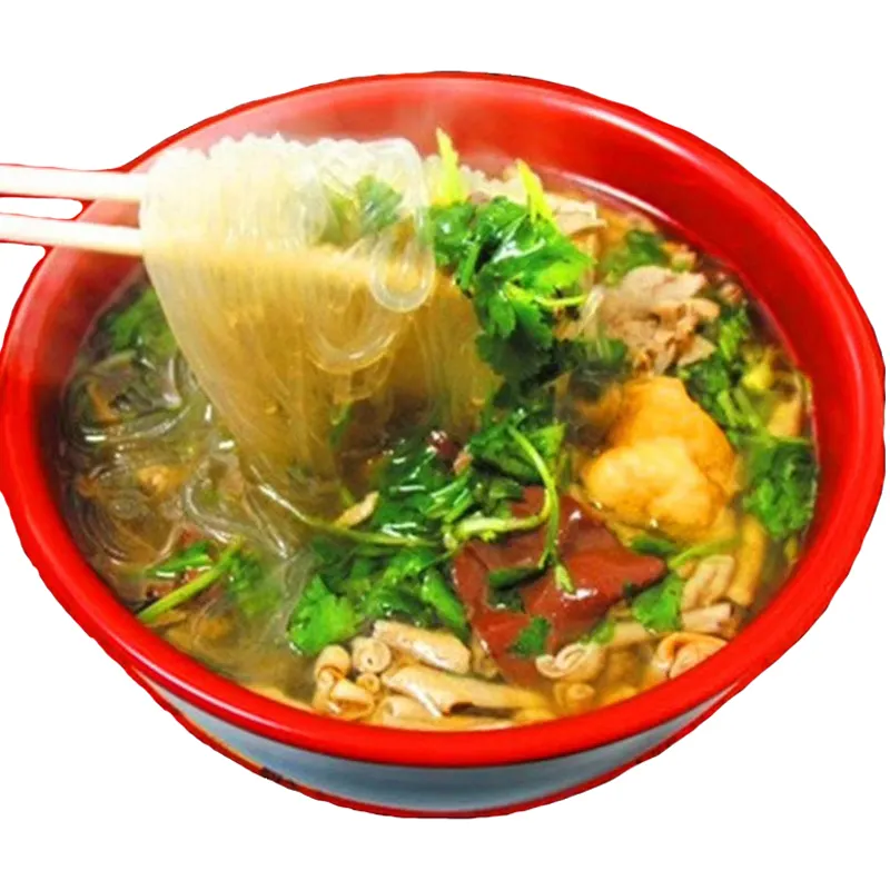 Instant-Nudeln Süßkartoffel-Faden nudeln OEM Hot and Sour Noodles Chinese Spicy Flavor Cup von CN;SHN Low % Fett 0,129 kg Gesund