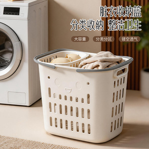 <b>Laundry</b> <b>Basket</b> Rectangle Large Capacity Breathable Portable Clothing Organizer for Home Bathroom <b>Laundry</b> Room - Product Image 1