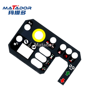 Autocollant pour boîtier de commande supérieur pour nacelles télescopiques <span class=keywords><strong>Haulotte</strong></span> STAR8AC STAR22JAC STAR10AE STAR26JAE - Product Image 2