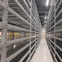 Système de rayonnage d'entrepôt en acier Q235 pour la manutention de palettes en entrepôt industriel