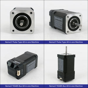 Lichuan DC20 ~ 30V1.2A 1000PPR darbe/RS485 kontrol 0.48/0.8N.m 2 faz Nema17 açık döngü/kapalı döngü entegre StepperMotors sürücü - Product Image 6