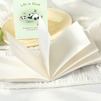 Mini Cuaderno Mr. Paper con Encuadernación Perfecta, Estilo Coreano, Bonito, para la Escuela, Oficina, Diario, Escritura