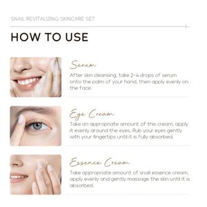 Set de Cuidado Facial Revitalizante de Caracol LAIKOU, Etiqueta Privada, Suero Facial y Crema para Ojos, Crema Esencial, Etiqueta Privada Personalizable - Product Image 4