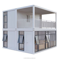 20 pieds 40 pieds meilleures petites maisons modulaires préfabriquées maison préconstruite en conteneur plat