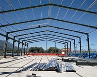Solución Económica de Almacenes de Acero con Estructura Resistente a la Intemperie y Fácil Instalación