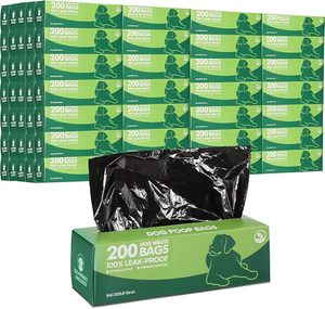 Disposable Dog Poop Bag Eco-Friendly Leak-Proof Heat Seal Offset Printing LDPE <b>Material</b> Dog Waste Bag - Product Image 5