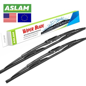Escobilla Limpiaparabrisas Plana de Metal ASLAM para CR-V, BYD Hybrid, A6, Audi, Jetta, Rav4 - Precio de Fábrica - Product Image 1