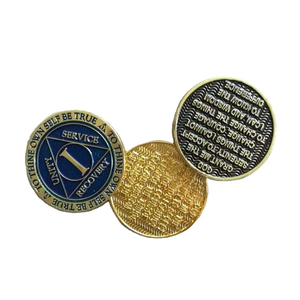 Metal <strong>Coin</strong> <strong>Mould</strong> 29mm Metal <strong>Coins</strong> Round 1 Year Recovery Alive Metal <strong>Coins</strong> - Product Image 1