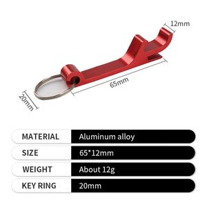 2024 Wholesale Metal Promotion Wine Bottle Opener Keychain for Gifts - Product Image 2