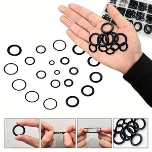 Ensemble de 200 joints toriques en nitrile, produits en caoutchouc, boîte de réparation, joint d'étanchéité et joint combiné pour la réparation et le remplacement - Product Image 2