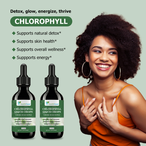 Private Label Chlorophyll Liquid Drops with Chlorophyll Natural Sustained Energy Promotes Healthy Digestion Natural Liquid Drop - Product Image 6