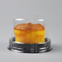Boîtes à macarons en plastique transparent personnalisées, emballages jetables pour pâtisseries, présentoirs pour biscuits, emballages pour pain