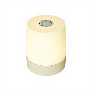 Remote Controlled Rechargeable Night Light Round Dimmable Battery Operated 450h Lifespan Bedroom Sleep Lamp - Product Image 3