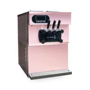 Sunmax Chất Lượng Cao Thương Mại Thép Không Gỉ Mềm Phục Vụ Máy Kem 2 + 1 Hương Cả-Hạt Sữa Trái Cây Bảng Top Mô Hình - Product Image 4