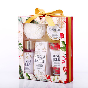 Nuovi Arrivi 2023: <span class=keywords><strong>Set</strong></span> da Bagno Natalizio Naturale per Viso e Corpo, Regalo per Spa e Viaggi - Product Image 2