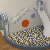 Accessoires de salle de jeux d'intérieur interchangeables résistants aux UV pour toboggan d'escalade pour enfants Livraison rapide pour les établissements d'enseignement