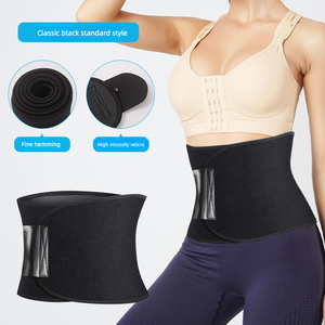 Body Modellante Traspirante ed Elastico <span class=keywords><strong>per</strong></span> Donne, Recupero Post-Parto, Palestra, Sauna, Dimagrimento Addominale, Fascia Compressiva - Product Image 5