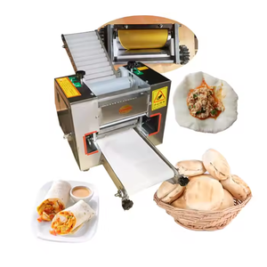 Máquina Multifuncional Motorizada de Acero Inoxidable para Producción Rápida de Tortillas de Harina, Roti, Chapati, Pan Árabe Pita y Dumplings - Product Image 6