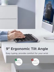 Teclado Sem Fio <span class=keywords><strong>Slim</strong></span> UGREEN K551 com 78 Teclas, Troca Gratuita entre 3 Dispositivos e Compatível com Windows, MacOS e iOS - Product Image 5